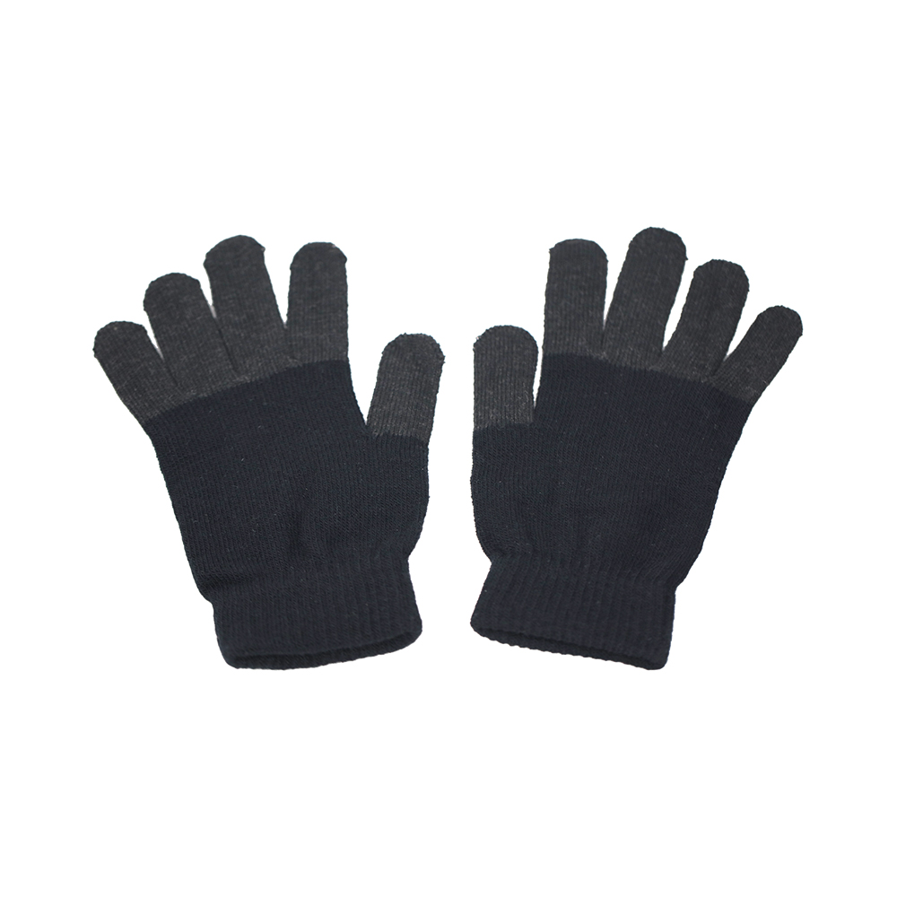 Gants tricotés à écran tactile à cinq doigts