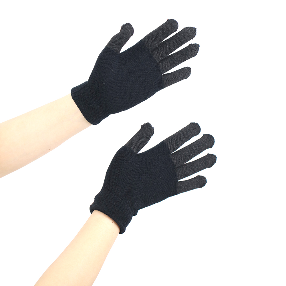 Gants tricotés à écran tactile à cinq doigts