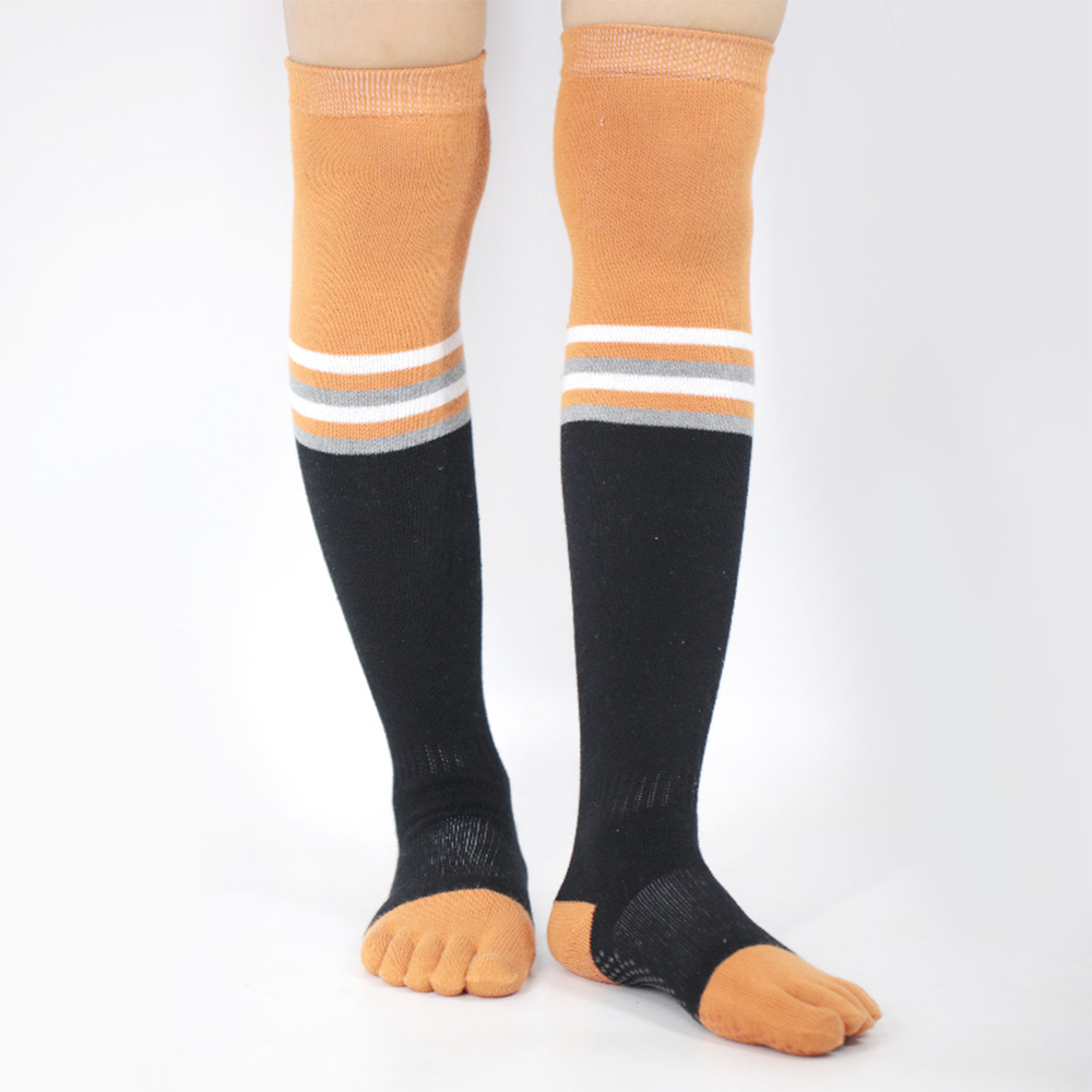 Chaussettes de yoga hautes au-dessus du genou