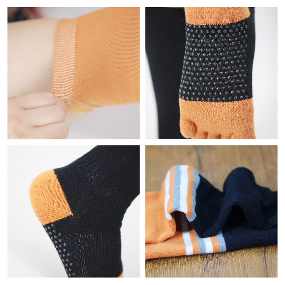 Chaussettes de yoga hautes au-dessus du genou