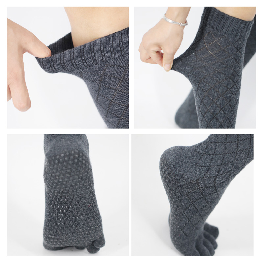 Chaussettes hautes de yoga aux genoux