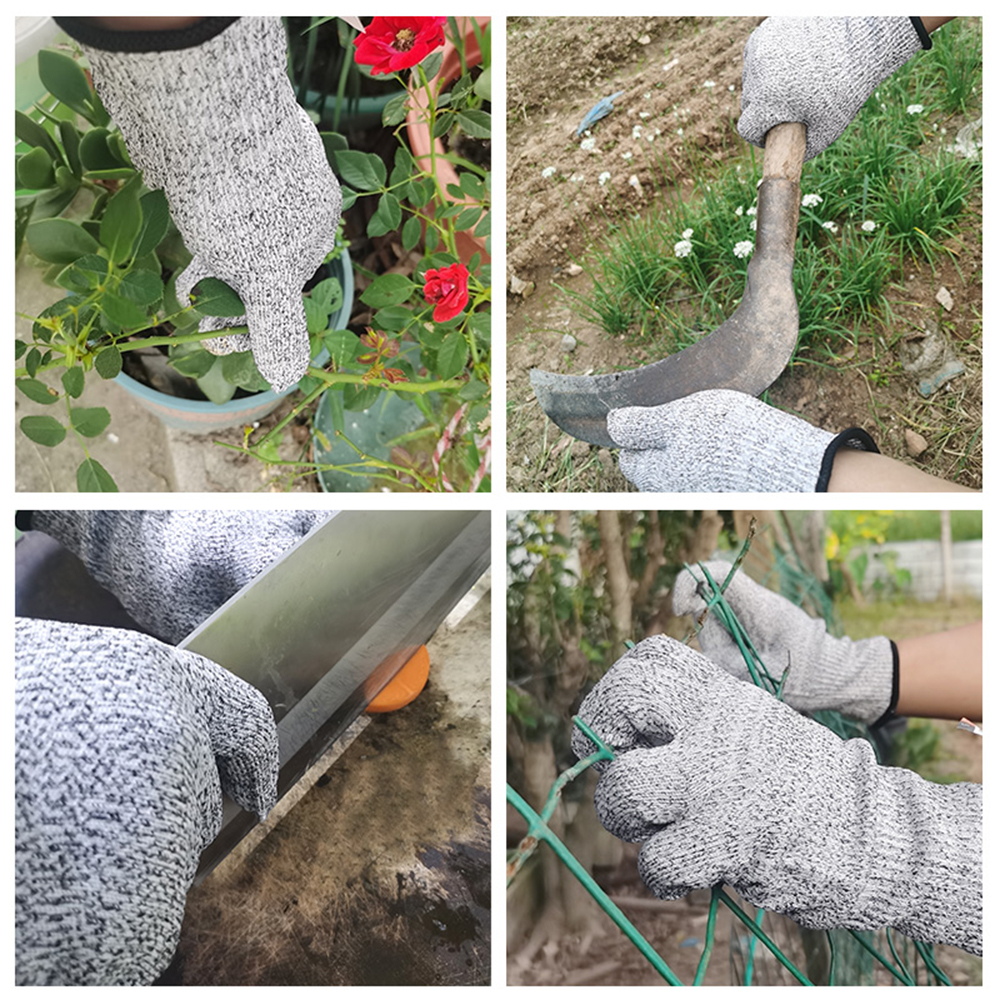 Gants à manches résistants aux coupures de grade 5