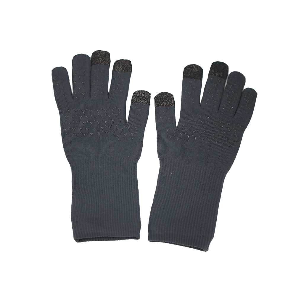 Gants en tricot imperméables à écran tactile à manches longues